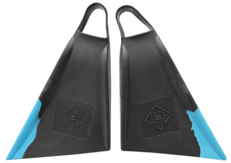 ALETAS AIR HUBB | BLACK - AQUA BLUE