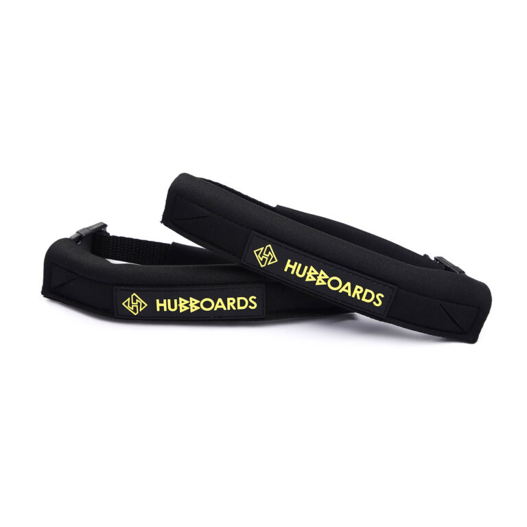 Aseguradores HUBB Deluxe | BLACK - YELLOW LOGO