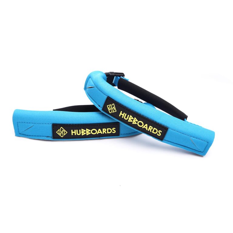 Aseguradores HUBB Deluxe | BLUE - YELLOW LOGO