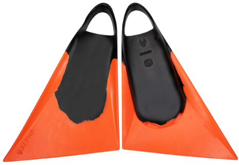 ALETAS ALPHA FINS | BLACK - ORANGE